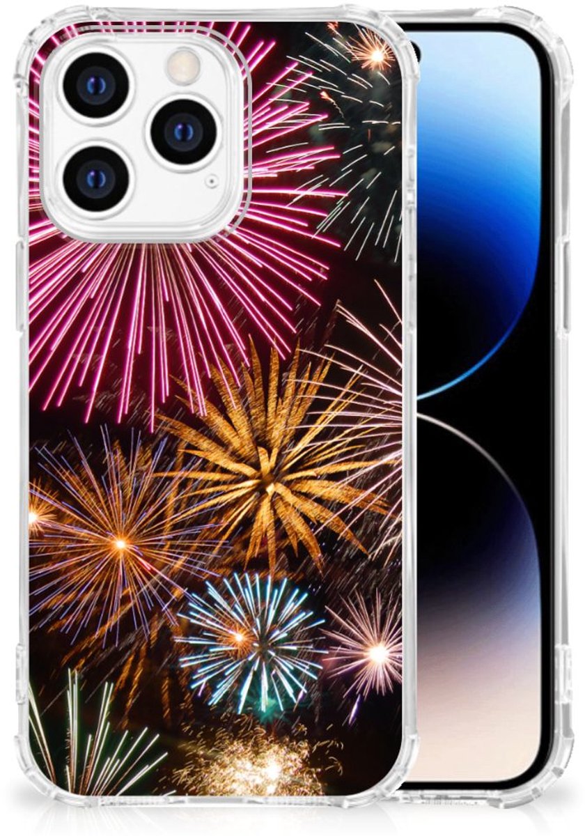 iPhone 14 Pro Anti Shock Bumper Case Vuurwerk