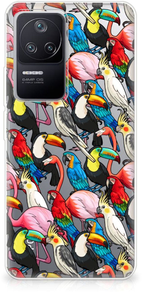 Xiaomi Poco F4 TPU Hoesje Birds