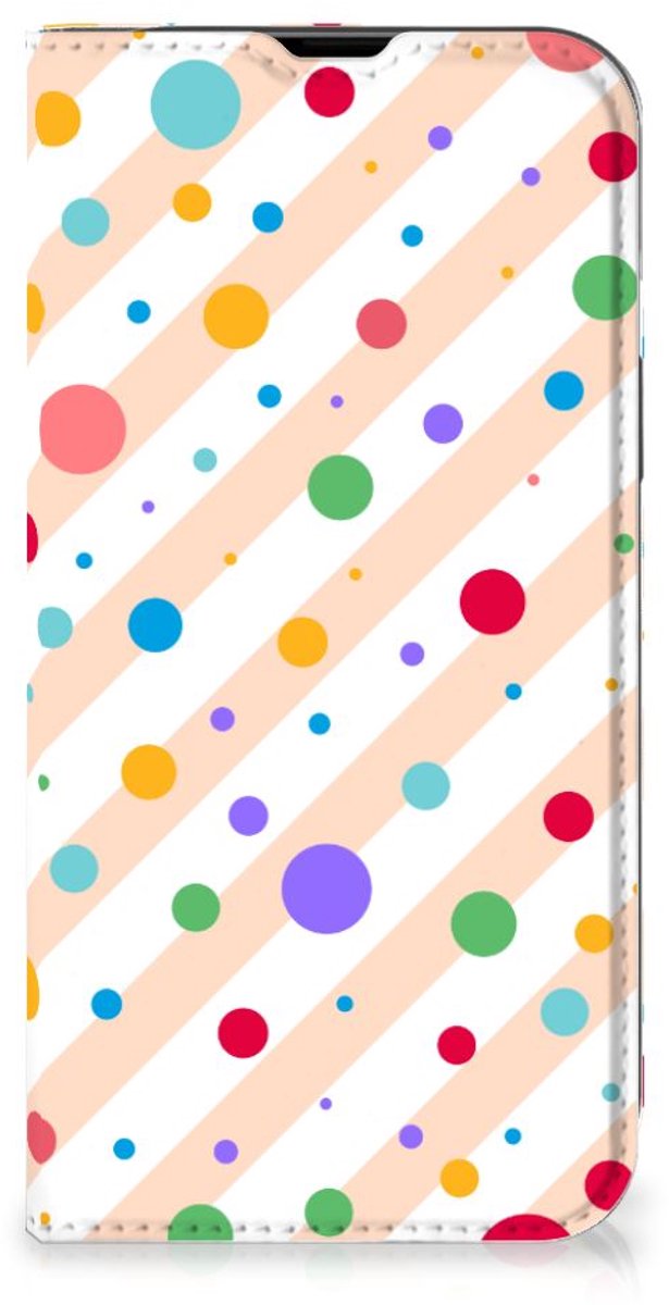 iPhone 14 Hoesje met Magneet Dots