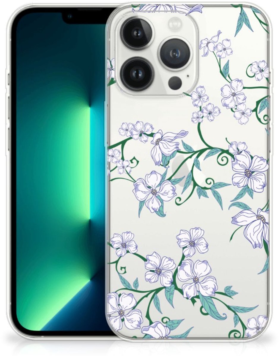 iPhone 13 Pro Max Uniek TPU Case Blossom White