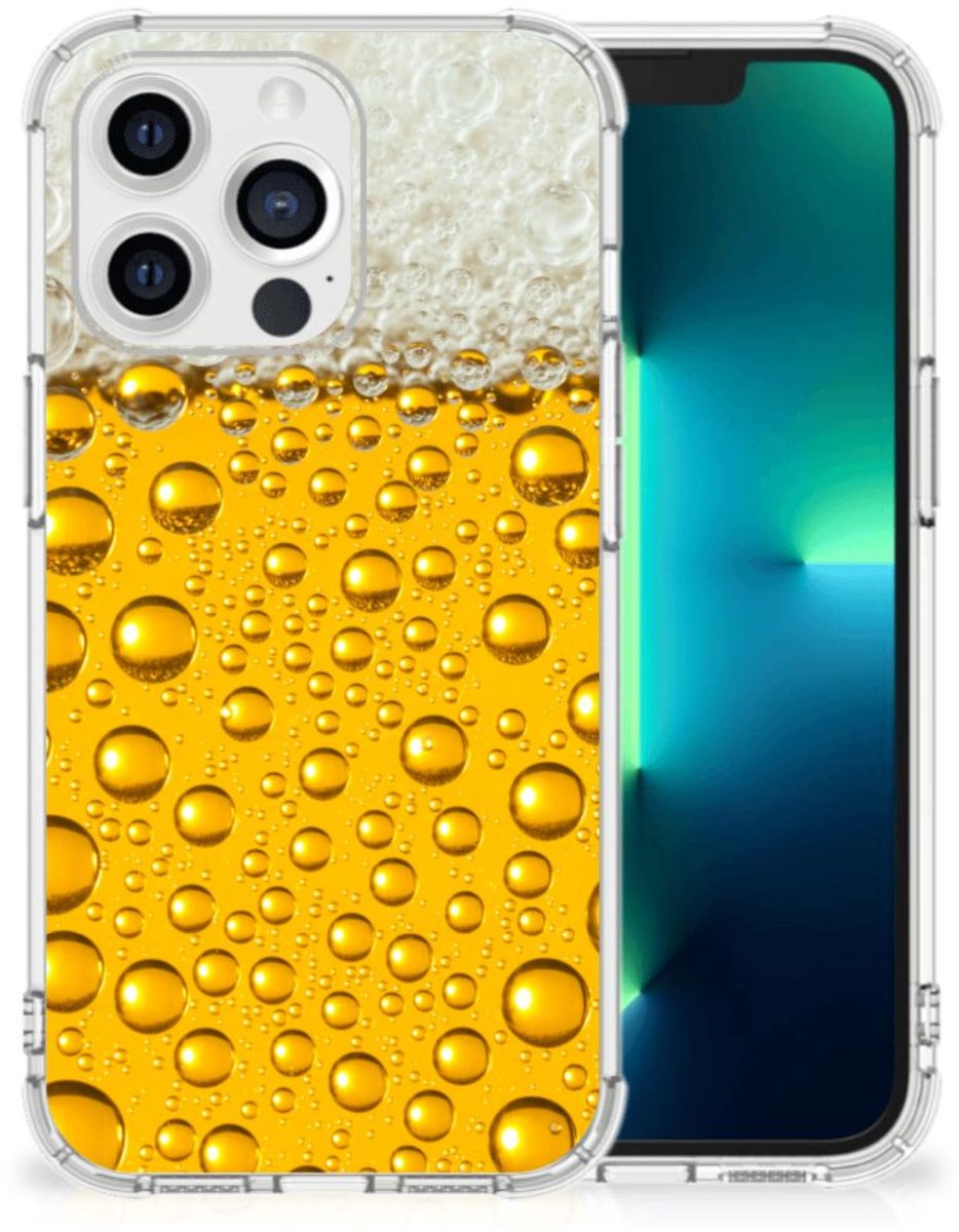TPU Case Anti-Shock voor Apple iPhone 13 Pro Beschermhoes Bier