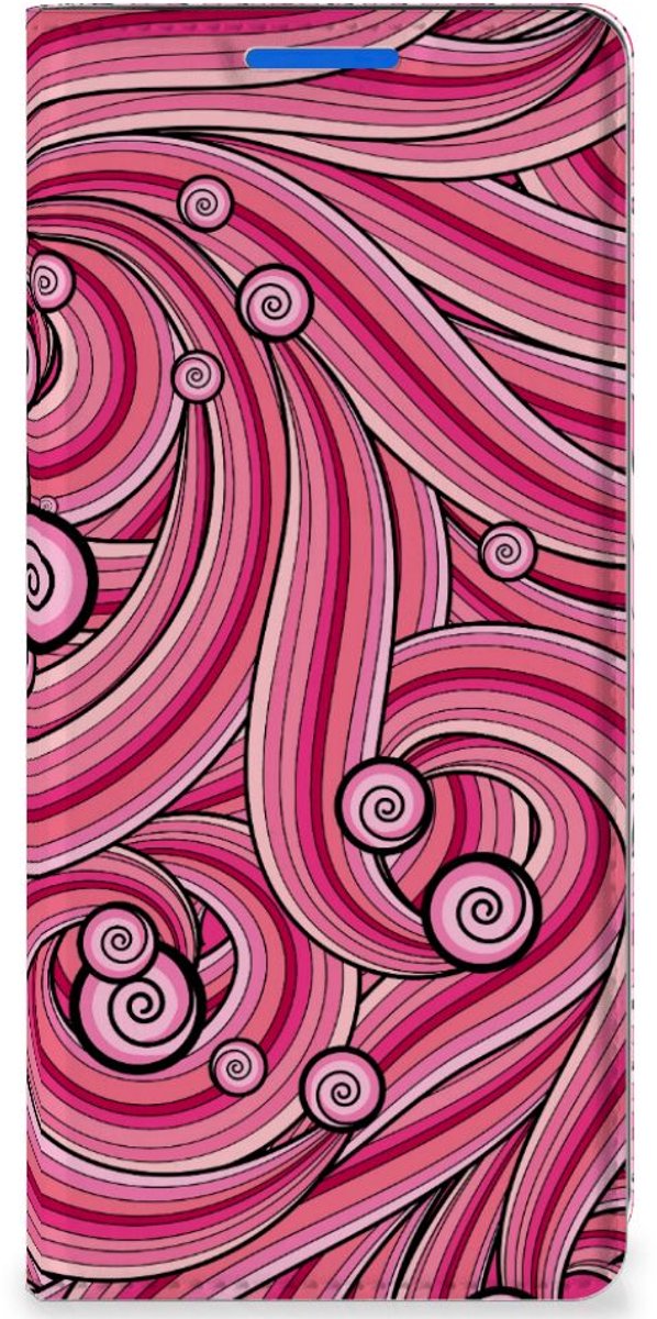 OPPO Reno 6 Pro Plus 5G Bookcase Swirl Pink