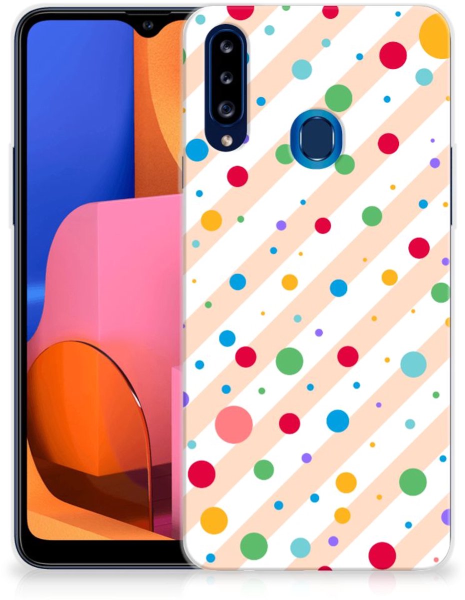 Samsung Galaxy A20s TPU bumper Dots