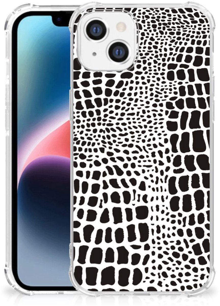 Apple iPhone 14 Plus Case Anti-shock Slangenprint