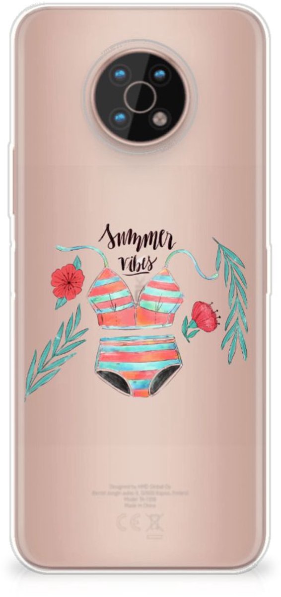 TPU Hoesje voor Nokia G50 Telefoonhoesje met Naam Boho Summer