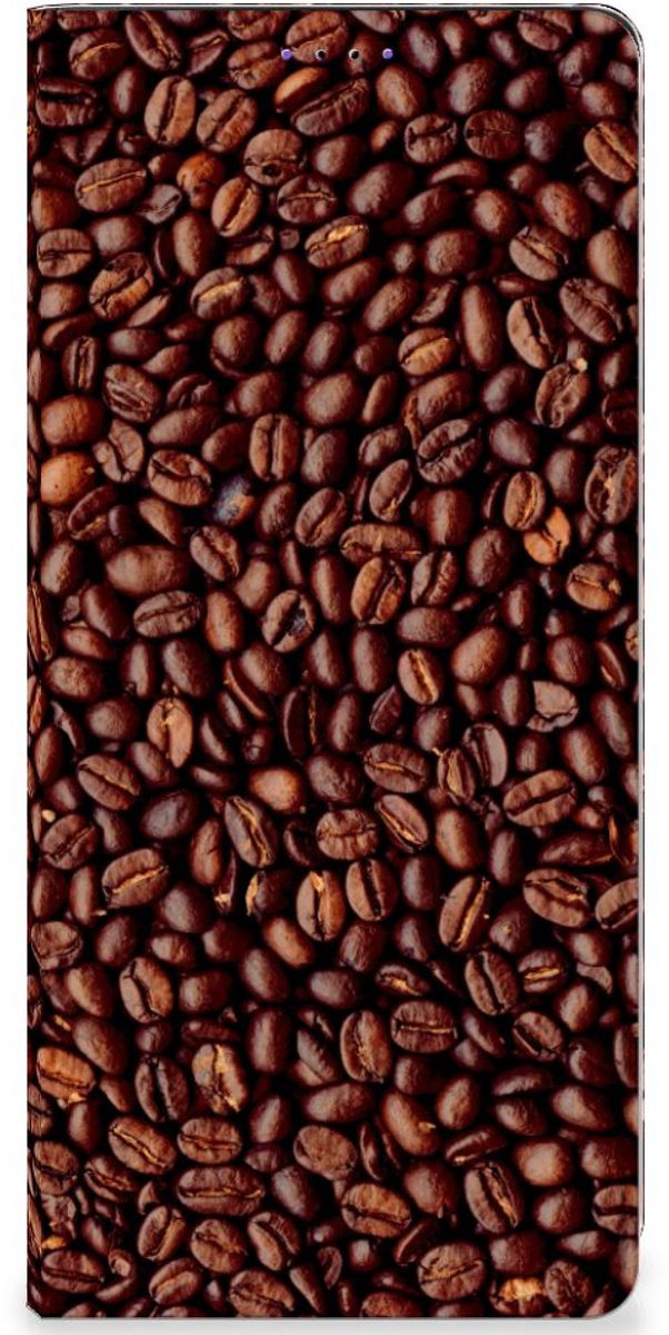 Samsung Galaxy A22 5G Flip Style Cover Koffiebonen