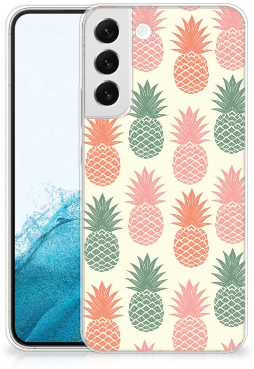 Samsung Galaxy S22 Plus Siliconen Case Ananas