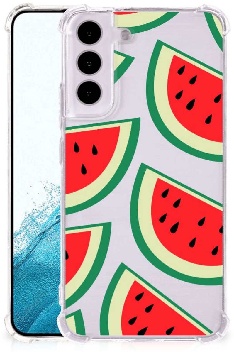 Back Cover voor Samsung Galaxy S22 Beschermhoes Watermelons
