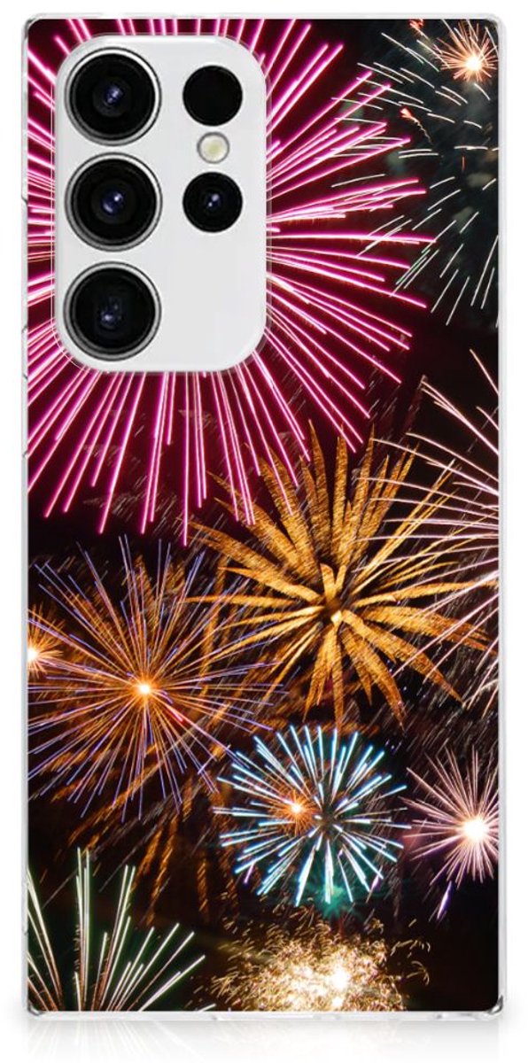 Samsung Galaxy S23 Ultra Silicone Back Cover Vuurwerk
