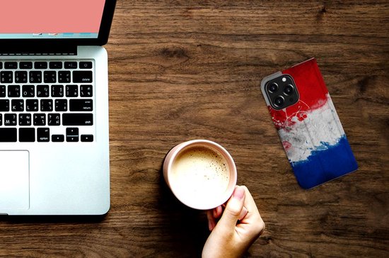 Étui à rabat pour iPhone 13 Pro avec drapeau néerlandais