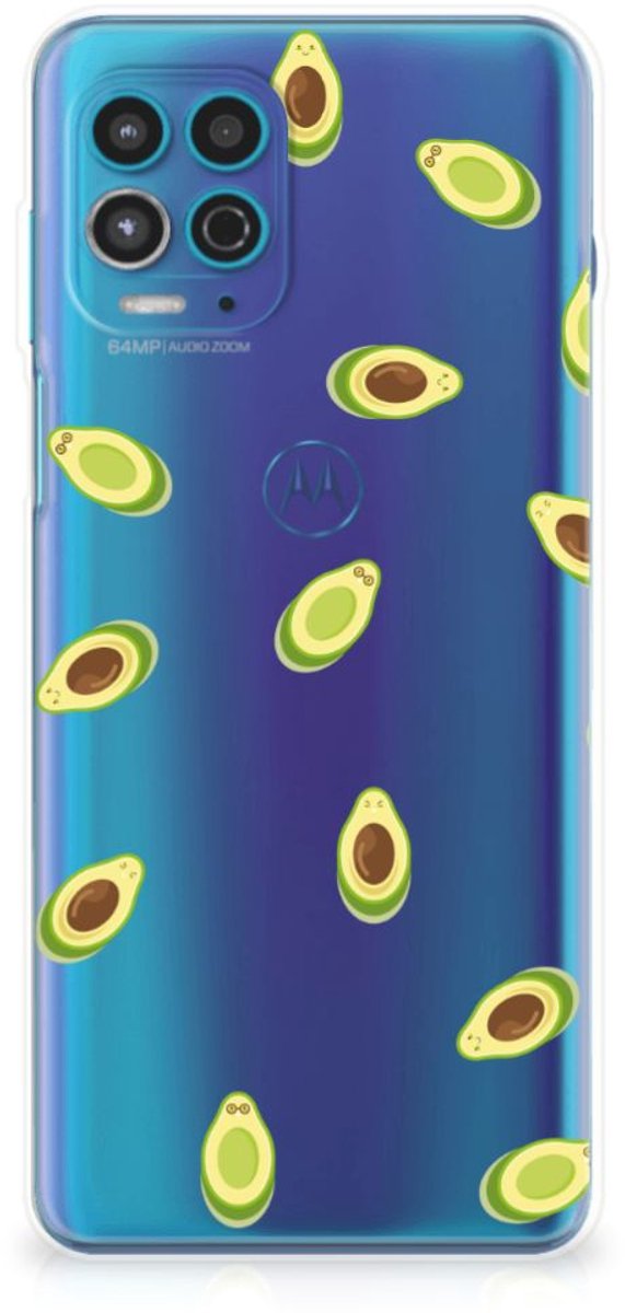Motorola Moto G100 Siliconen Case Avocado