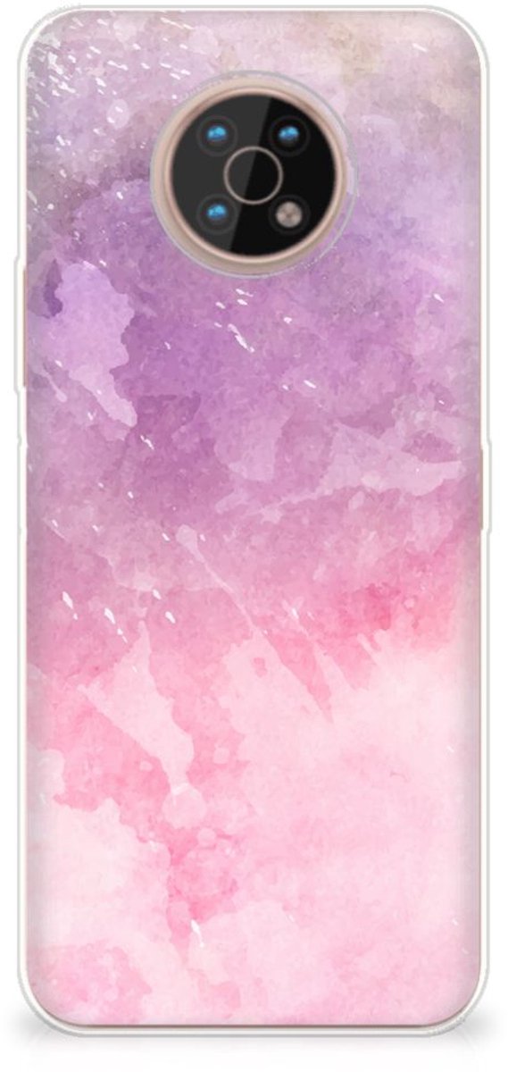Hoesje maken Nokia G50 Pink Purple Paint