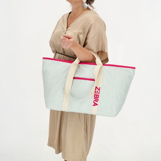 Zebra Trends Elise Strandtas - Natgoedvak - Ritsvak - Praktisch - Stijlvol - Lichtblauw