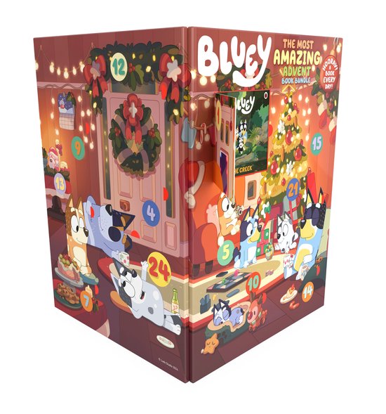 Bluey- Bluey: The Most Amazing Advent Calendar Book Bundle