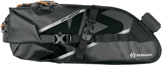 Sks Zadeltas Explorer Exp 13 Liter Polyester Zwart/grijs