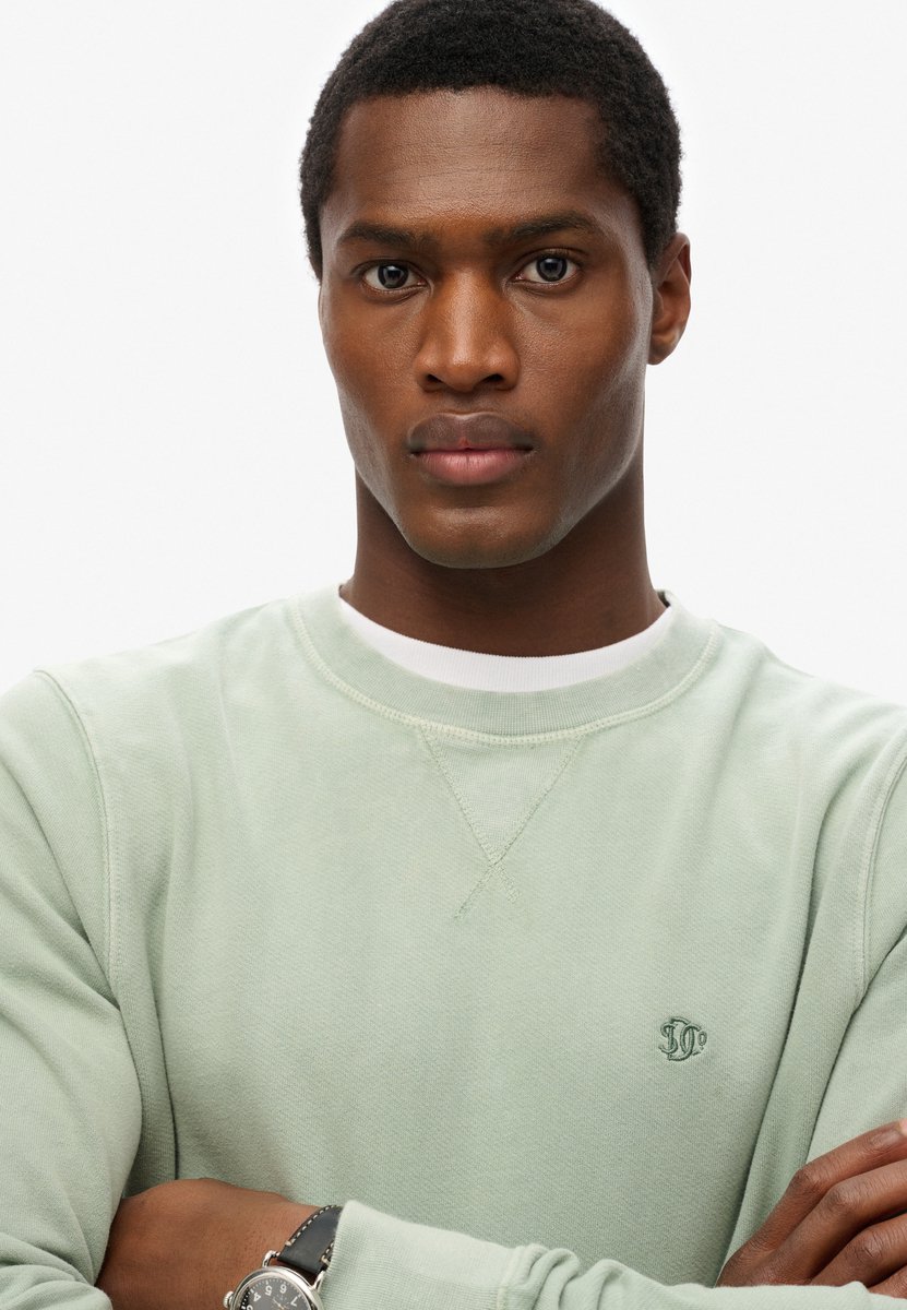 Superdry Classic Essential sweatshirt Heren Truien Grijs