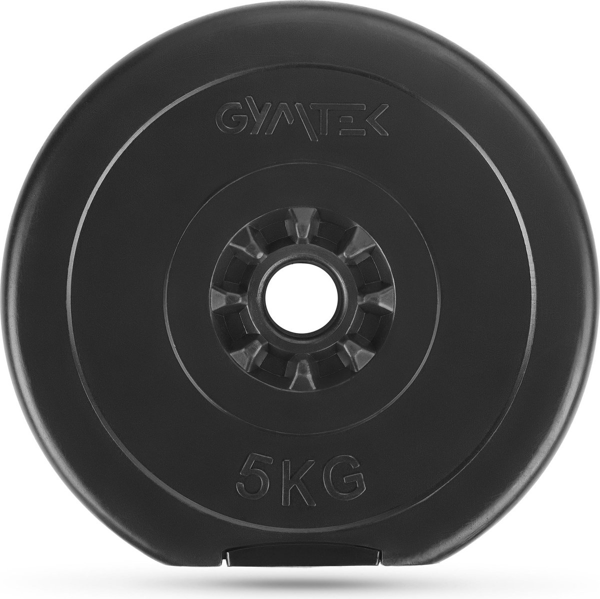 Gymtek® Halterschijf 5 kg - ?31 mm - Halterschijven - Gewicht Schijf - Sport Gewichten voor Thuis, Home gym, Fitness