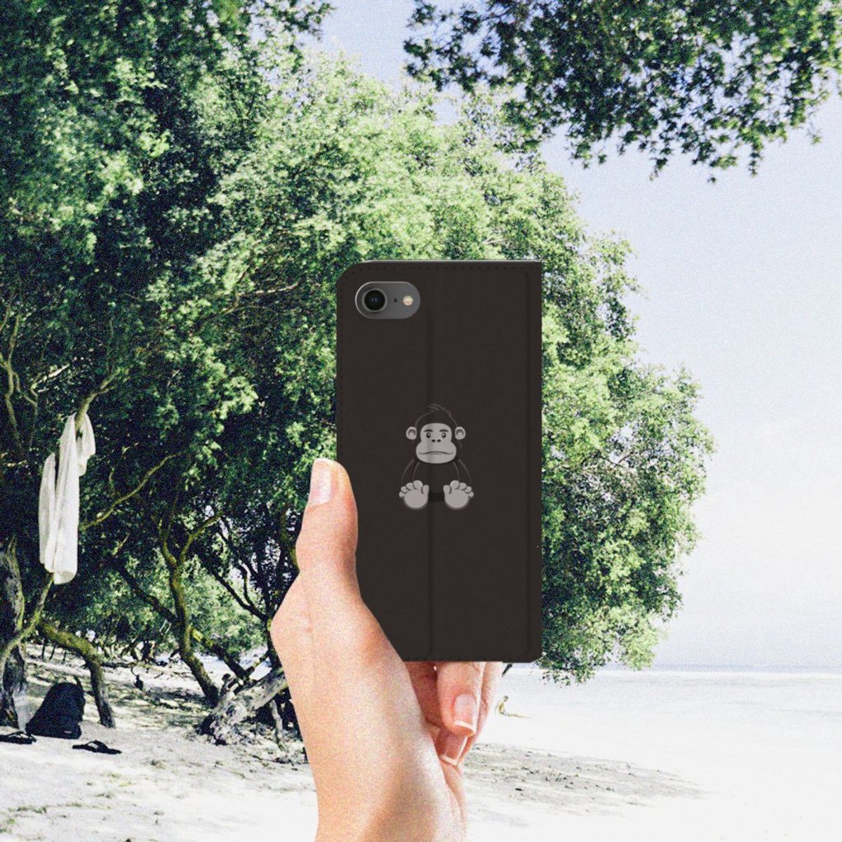 iPhone 7 | 8 | SE (2020) | SE (2022) Magnet Case Gorilla — cadeau in Cadeau-ideeën - foto 2