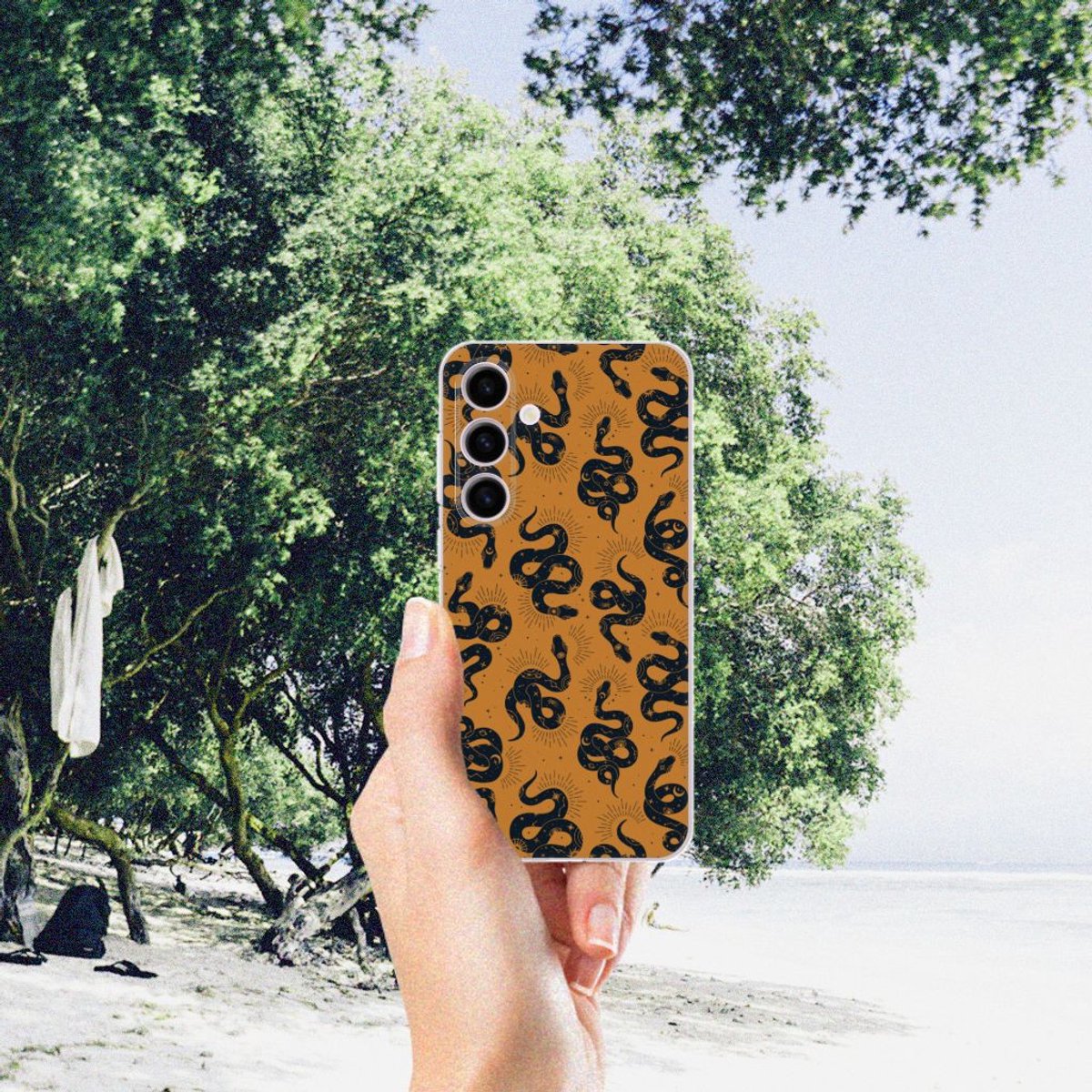 TPU Hoesje voor Samsung Galaxy S24 Snakes