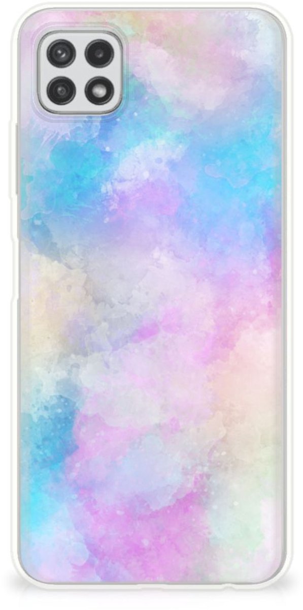 Hoesje maken Samsung Galaxy A22 5G Watercolor Light