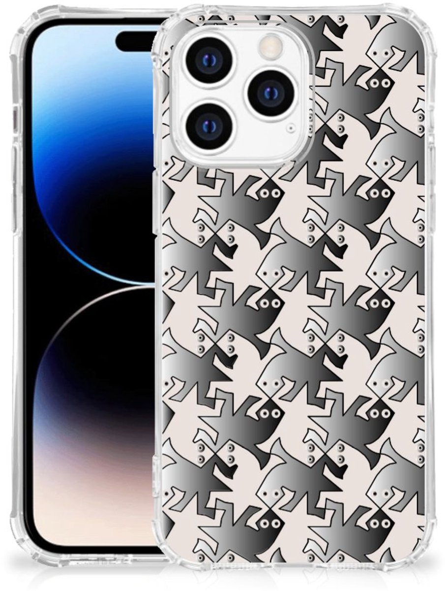 Apple iPhone 14 Pro Max Case Anti-shock Salamander Grey