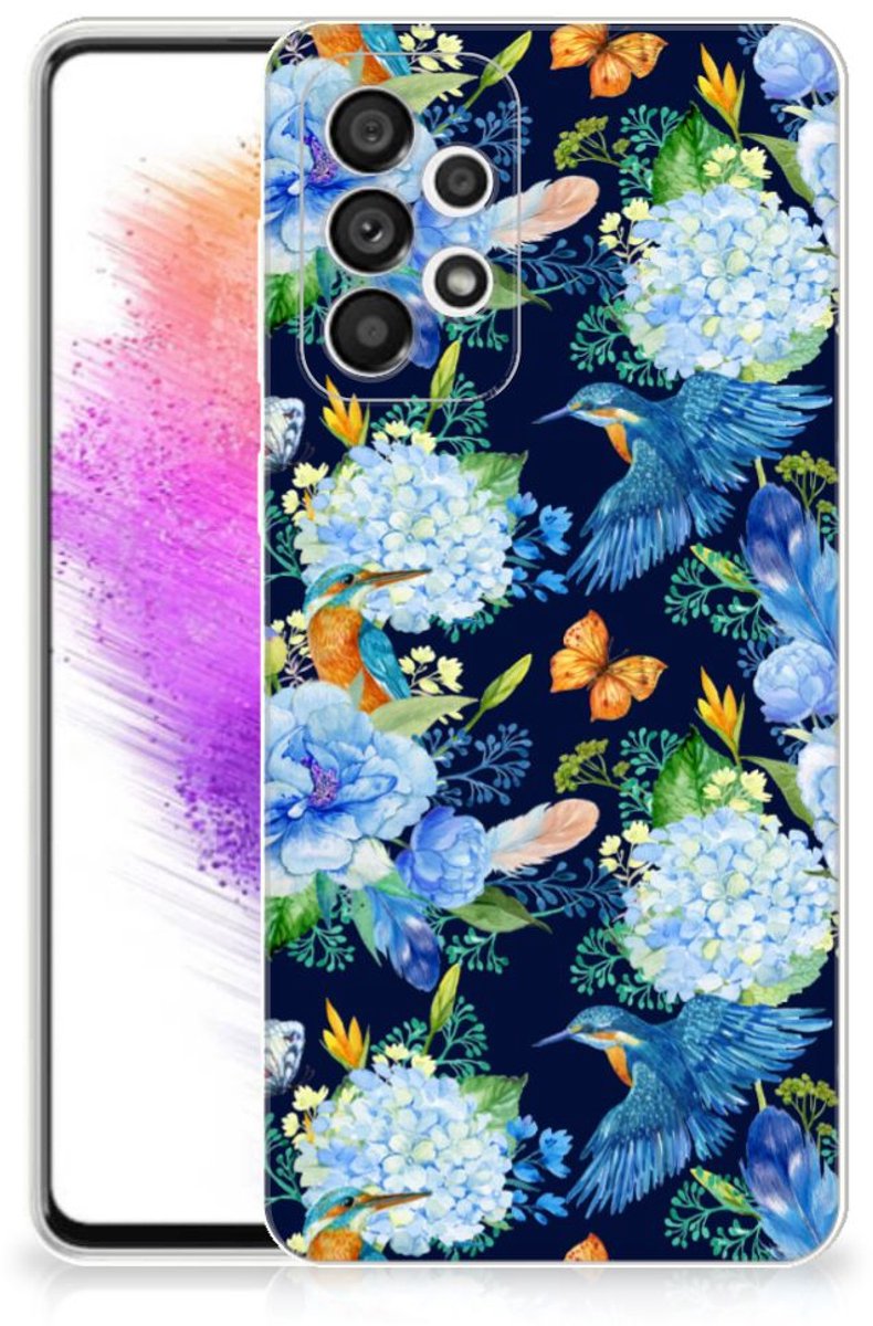 TPU Hoesje voor Samsung Galaxy A73 5G IJsvogel