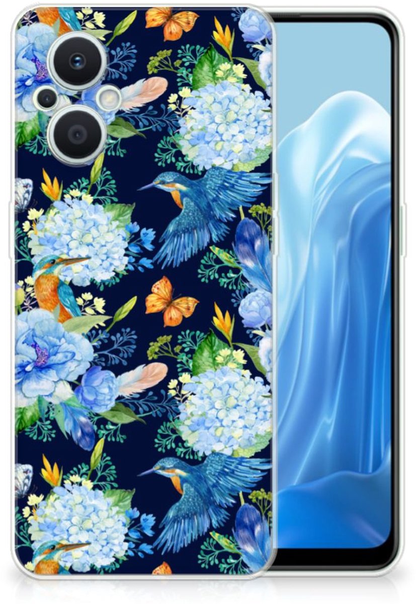 TPU Hoesje voor OPPO Reno8 Lite IJsvogel