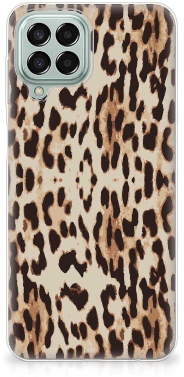 Samsung Galaxy M33 TPU Hoesje Leopard