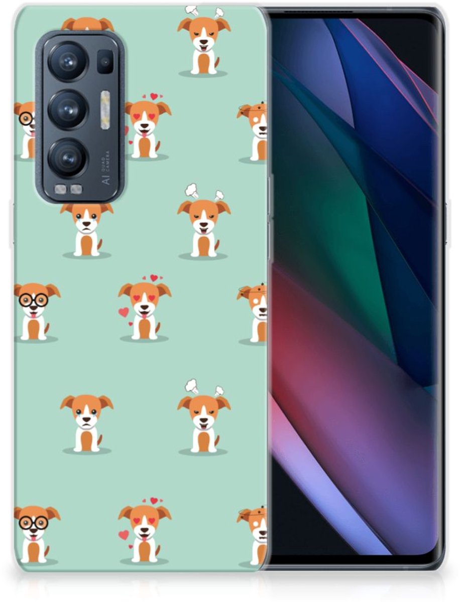 OPPO Find X3 Neo TPU Hoesje Pups