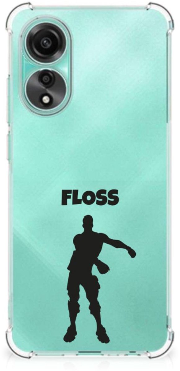 OPPO A78 4G Stevig Bumper Hoesje Floss