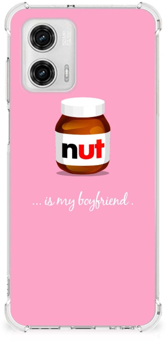 Motorola Moto G73 Beschermhoes Nut Boyfriend