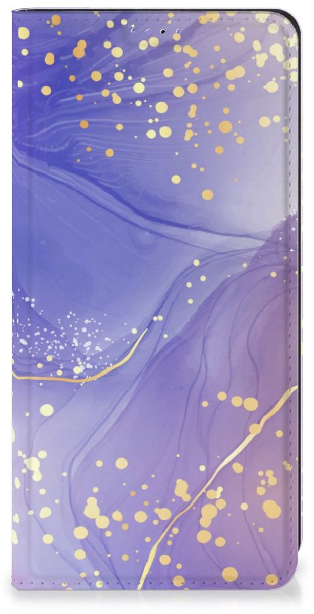 Bookcase voor Samsung Galaxy A05 Watercolor Paars