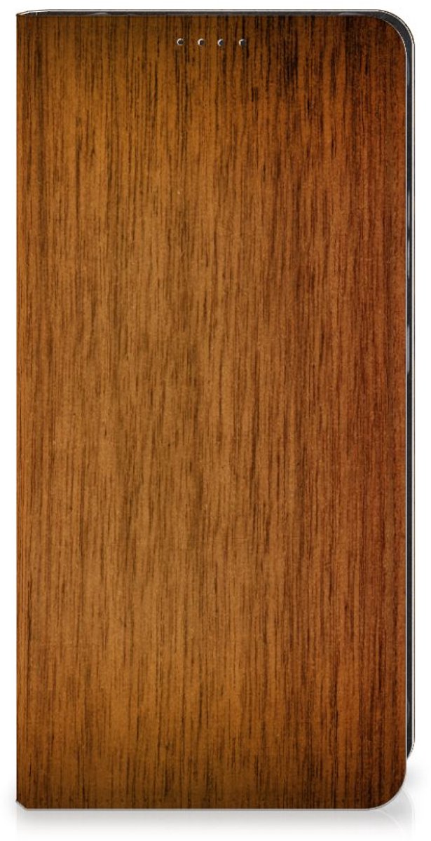 Samsung Galaxy Xcover 7 Book Wallet Case Donker Hout