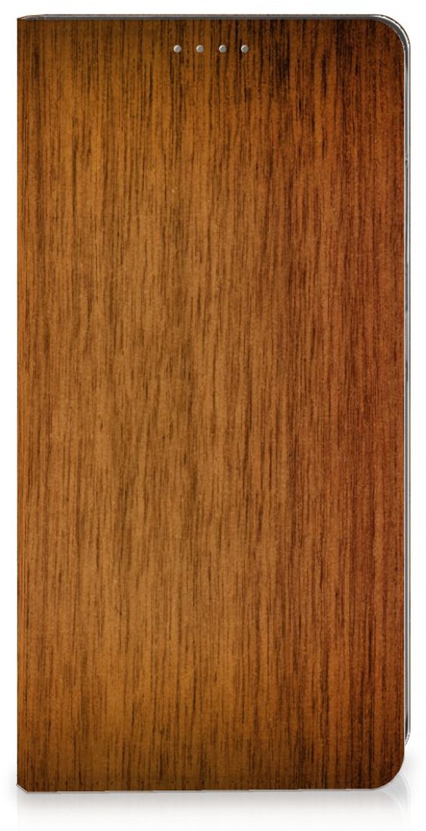 Samsung Galaxy S24 Book Wallet Case Donker Hout