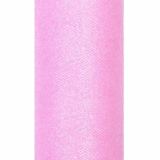 Decoratie tule 4 cm. rood, geel, groen 6 meter per kleur | Feestwinkel