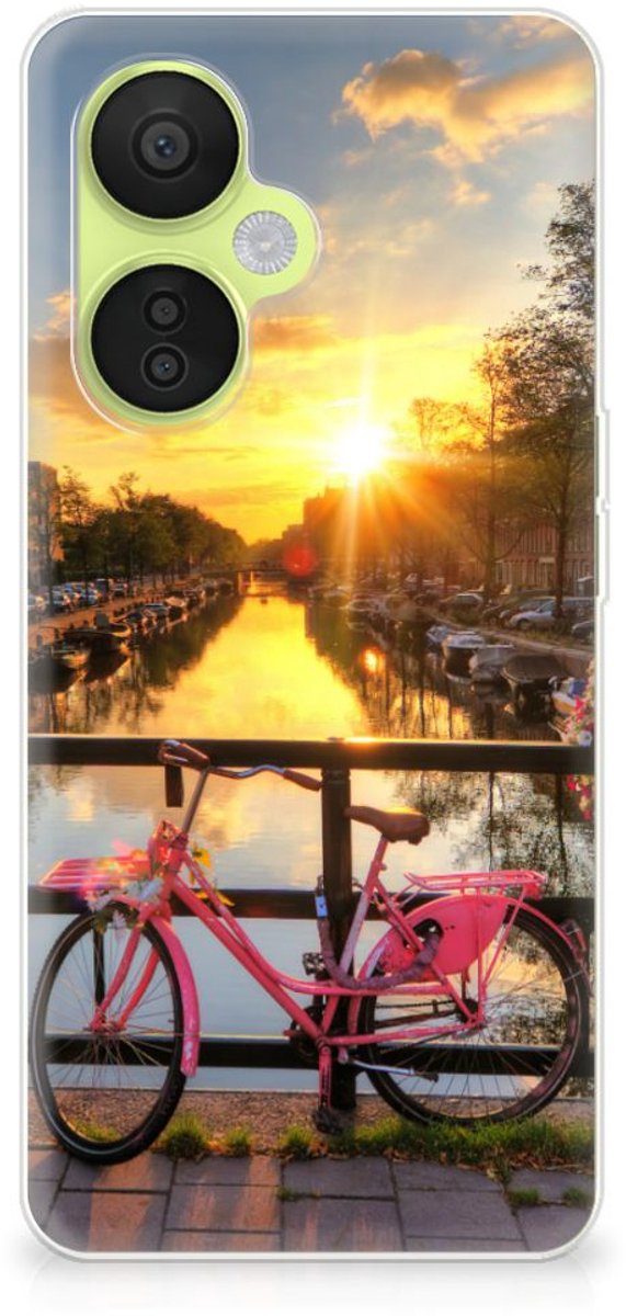 OnePlus Nord CE 3 Lite Siliconen Back Cover Amsterdamse Grachten