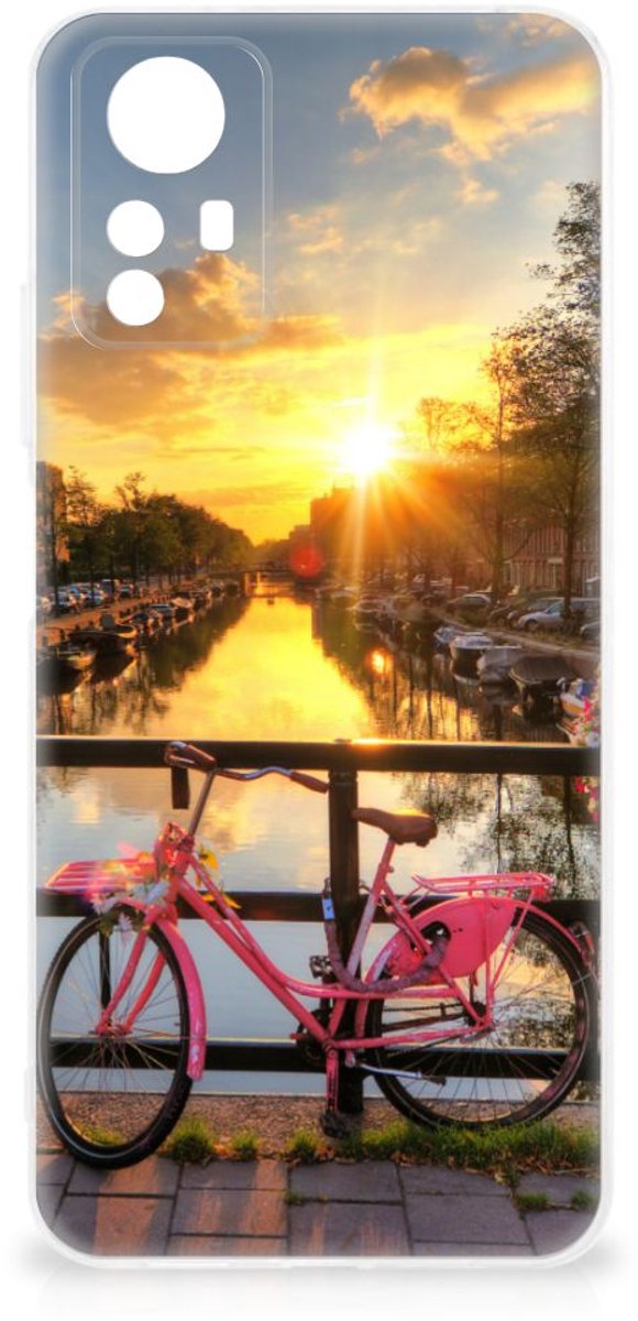 Xiaomi Redmi Note 12S Siliconen Back Cover Amsterdamse Grachten