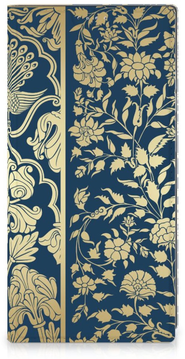 Samsung Galaxy S24 Ultra Smart Cover Beige Flowers