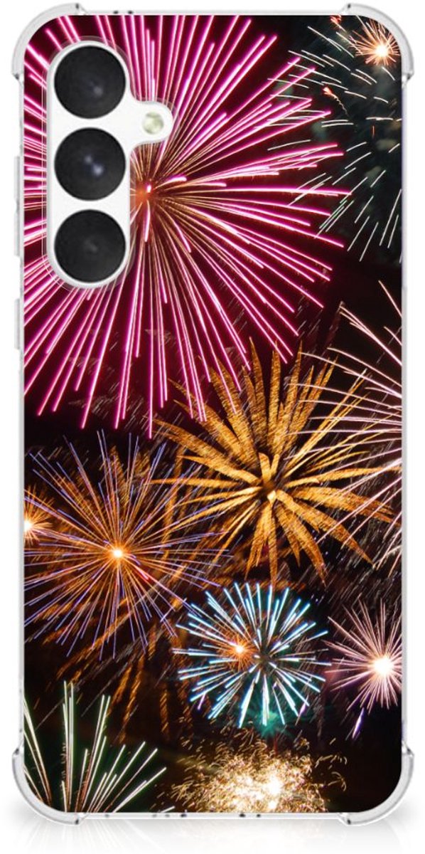 Samsung Galaxy A55 Anti Shock Bumper Case Vuurwerk