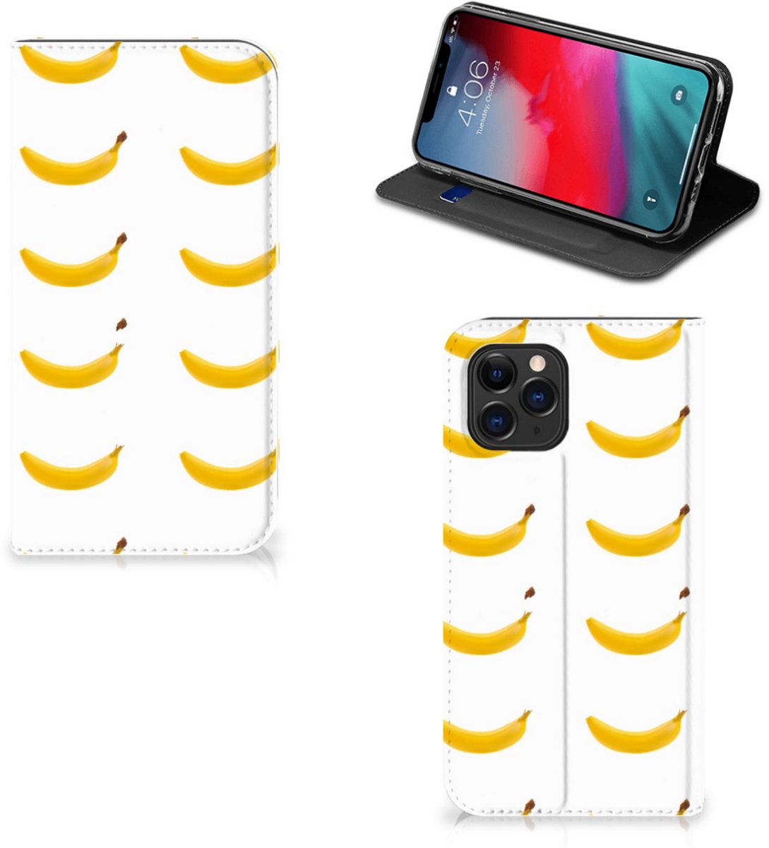 Apple iPhone 11 Pro Flip Style Cover Banana