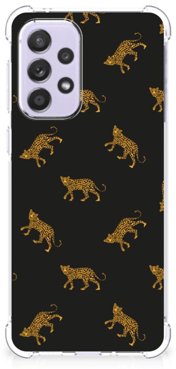 Case Anti-shock voor Samsung Galaxy A33 Leopards