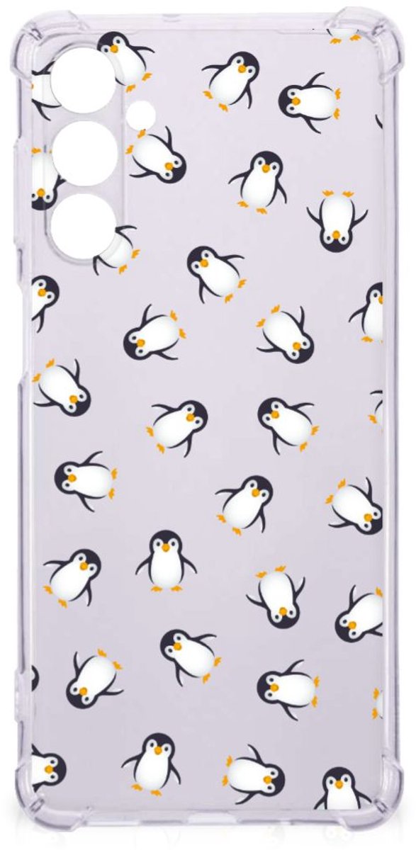 Doorzichtige Silicone Hoesje voor Samsung Galaxy M54 Pinguïn