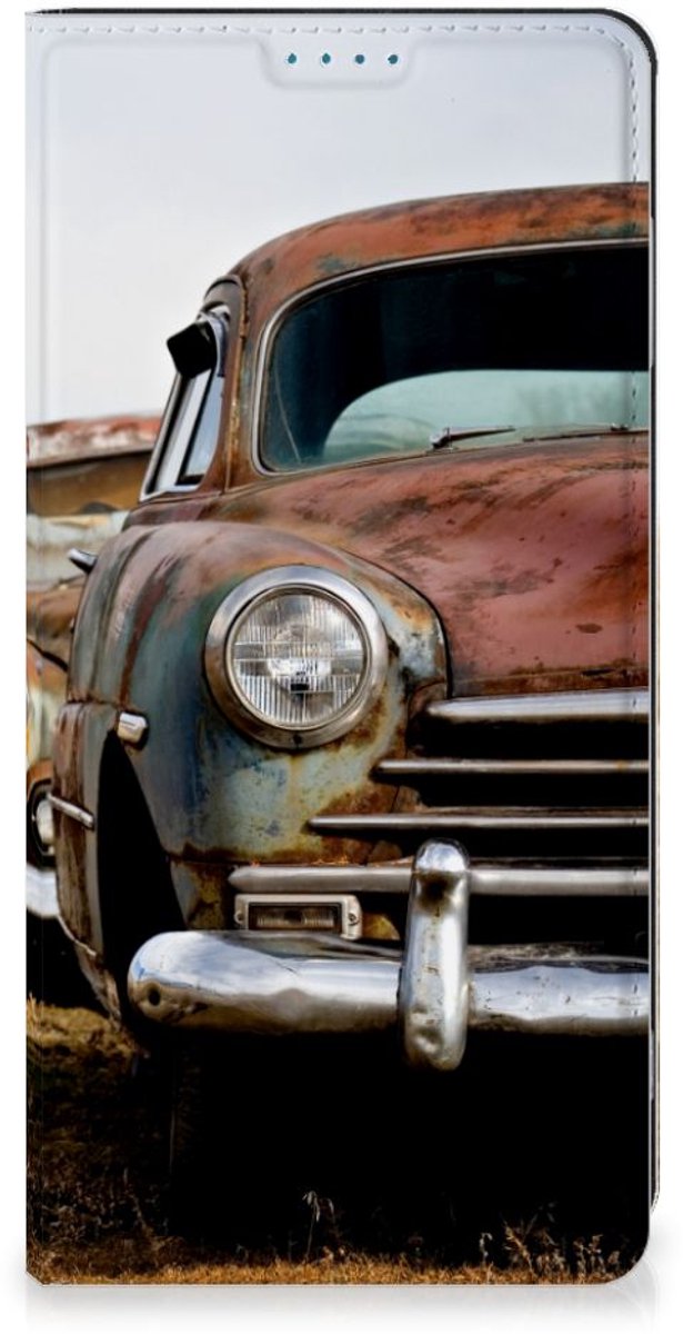 Motorola Moto G53 Stand Case Vintage Auto