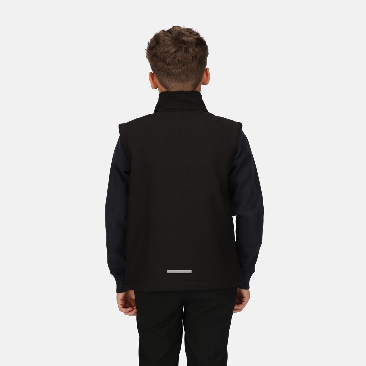 Jas Kinderen Ablaze Softshell Bodywarmer Zwart