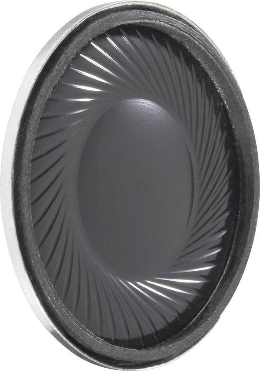 Visaton K 28 WP - 8 Ohm 1.1 inch 2.8 cm Mini-luidspreker 1 W 8 Ω Zwart Kunststof membraan