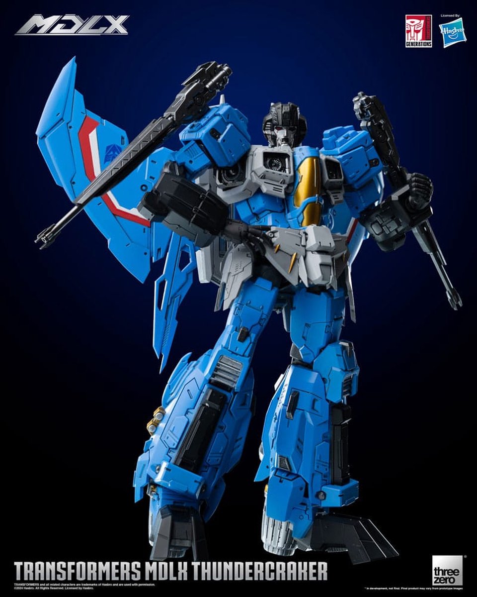 ThreeZero Transformers MDLX Action Figure Thundercracker 20 cm Action Figuur