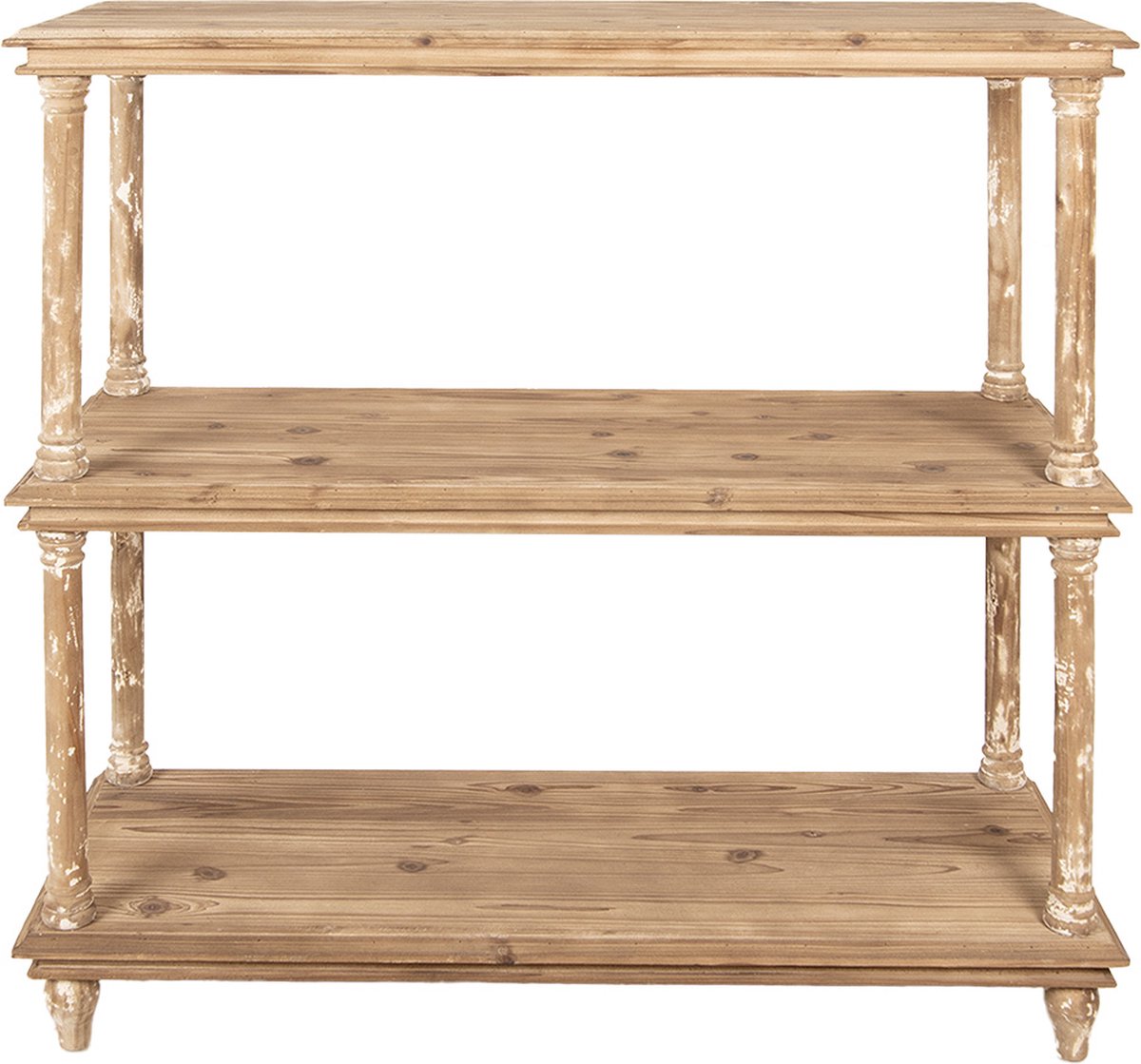 Clayre & Eef Kast 110x40x113 cm Bruin Hout