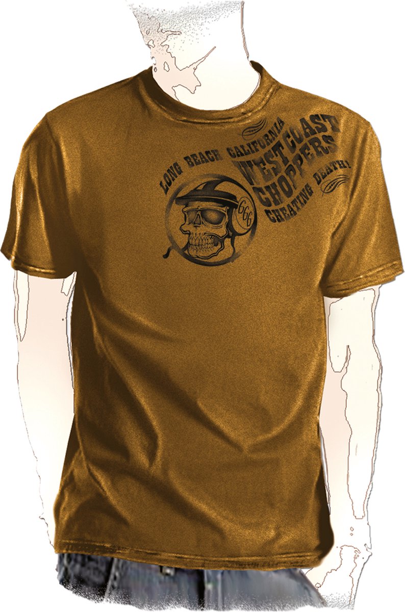 WCC West Coast Choppers T-Shirt Fast As Hack braun-S