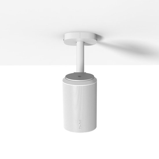 Cavus - CPSE100W Plafondsteun voor Sonos Era 100 – Draaibaar & Kantelbaar – Wit — afbeelding 2