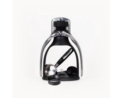 ROK Coffee EspressoGC, Zwart, Roestvrijstaal, Aluminium, Roestvrijstaal, 1 kopjes, 1 stuk(s), 180 mm, 180 mm